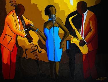 Original Music Paintings by Olivier Boissinot