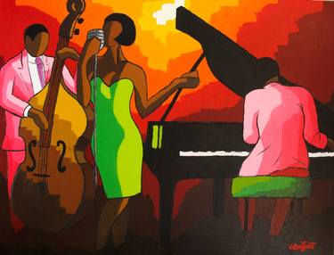 Print of Fine Art Music Paintings by Olivier Boissinot