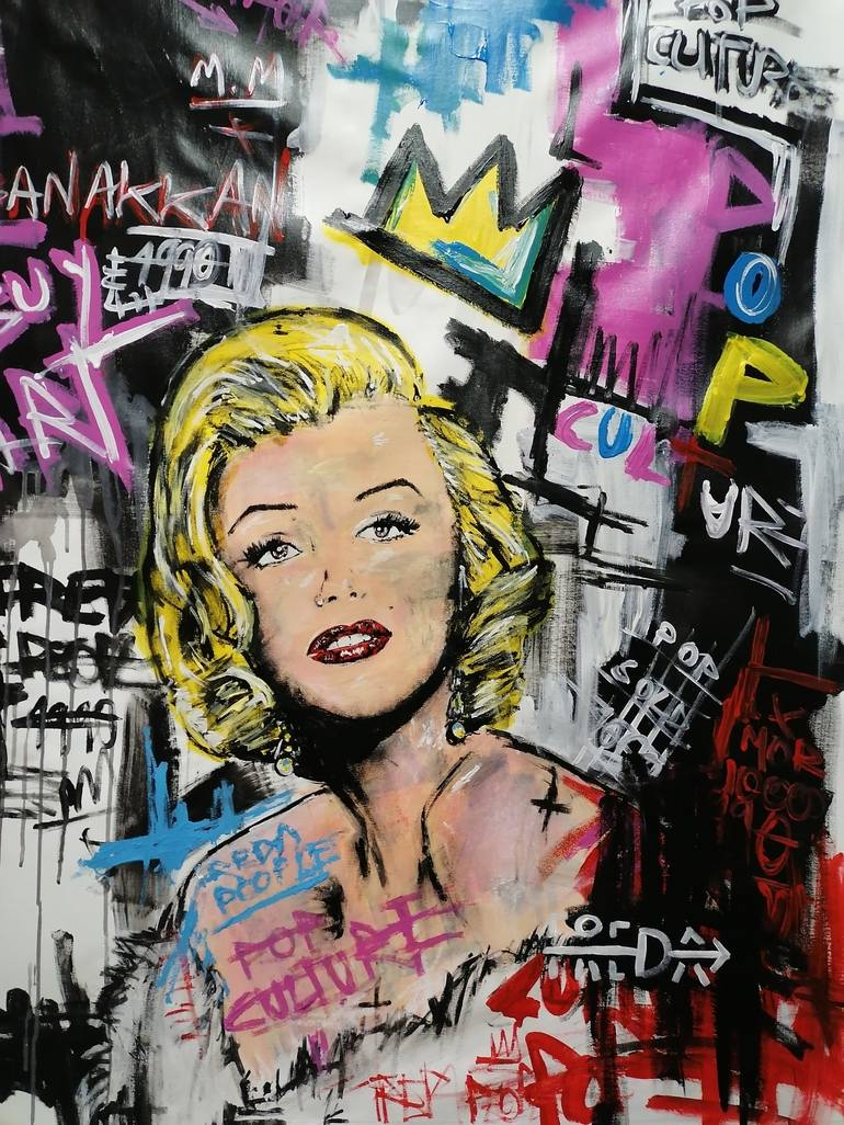 Freda People - Marilyn Monroe Painting by Freda People | Saatchi Art