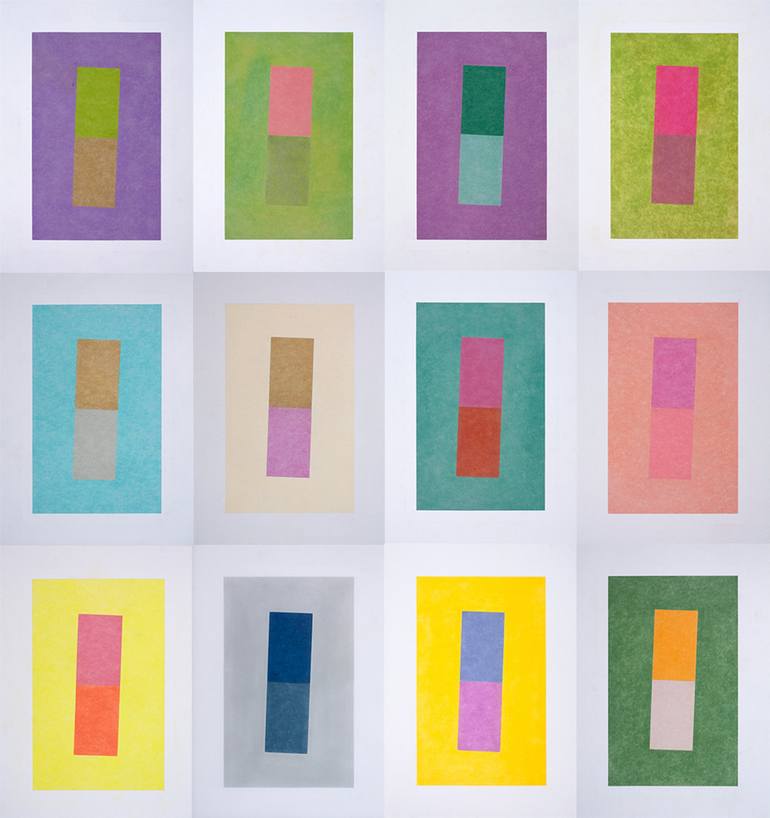 Original Modern Abstract Painting by ŪLa GečAitė