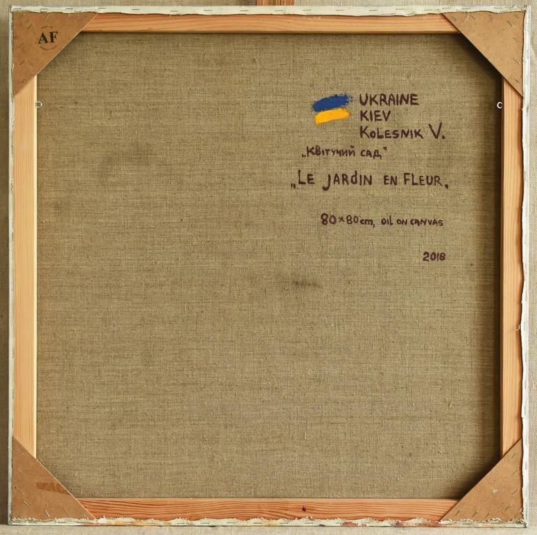 Original Impressionism Landscape Painting by Volodymyr Kolesnyk