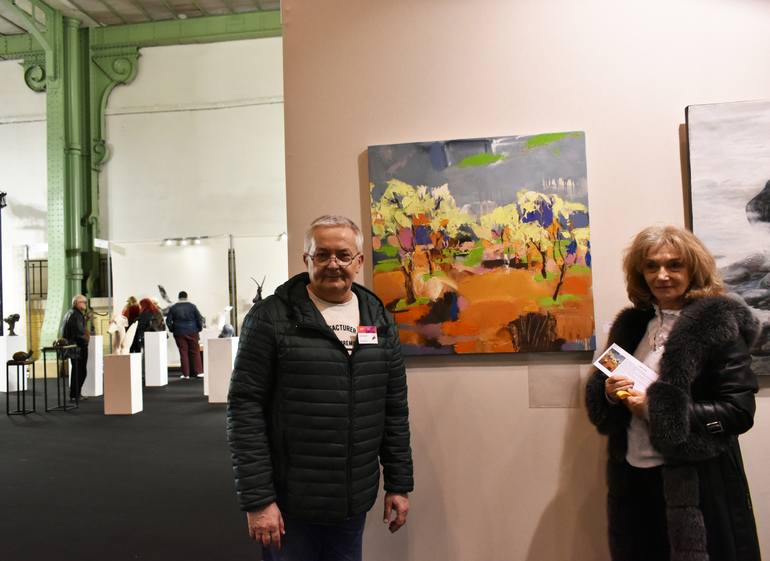 Original Impressionism Landscape Painting by Volodymyr Kolesnyk