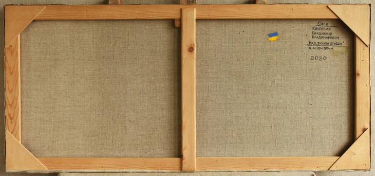 Original Impressionism Landscape Painting by Volodymyr Kolesnyk