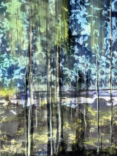 Original Surrealism Landscape Paintings by Karina Mosser
