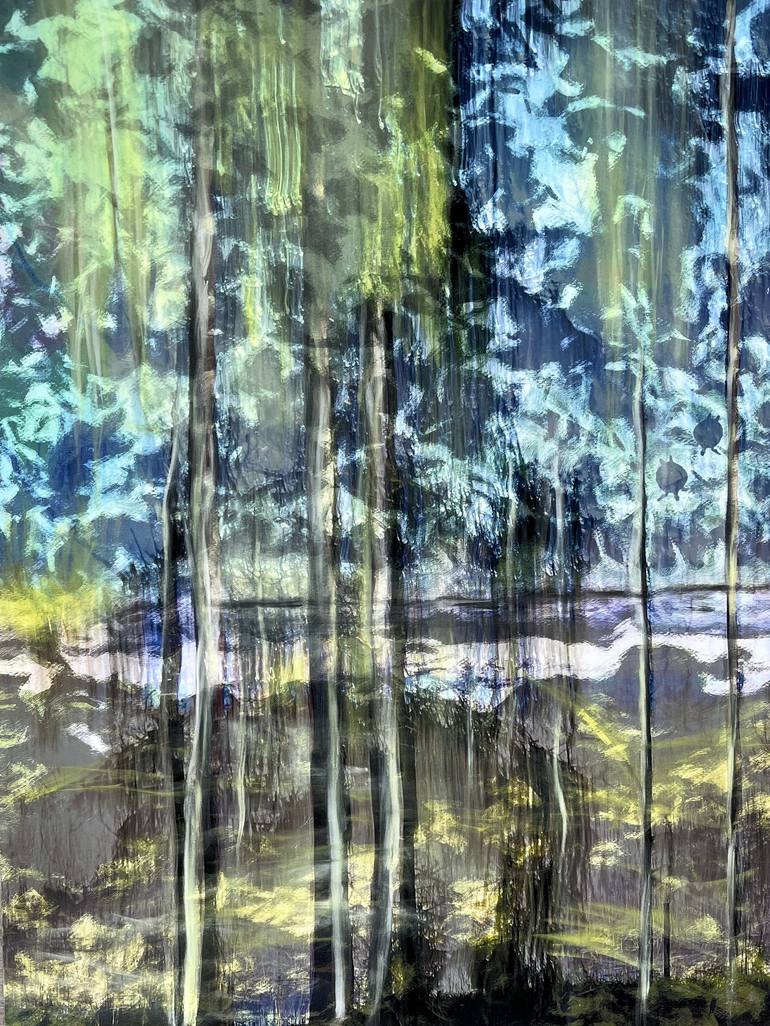 Print of Surrealism Landscape Paintings by Karina Mosser