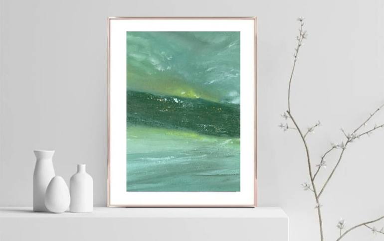 Original Abstract Landscape Painting by Karina Mosser