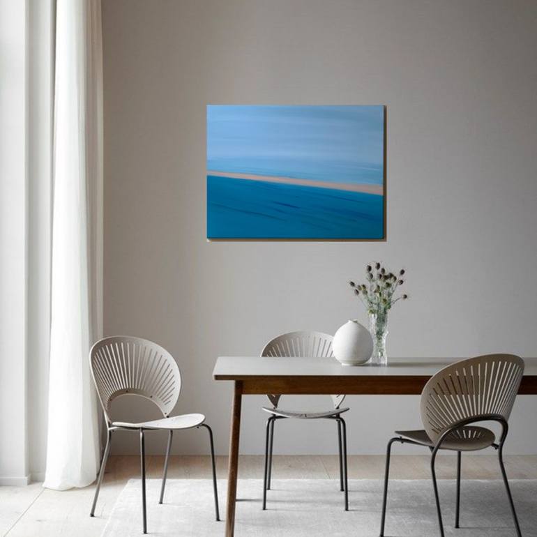 Original Abstract Seascape Painting by Karina Mosser