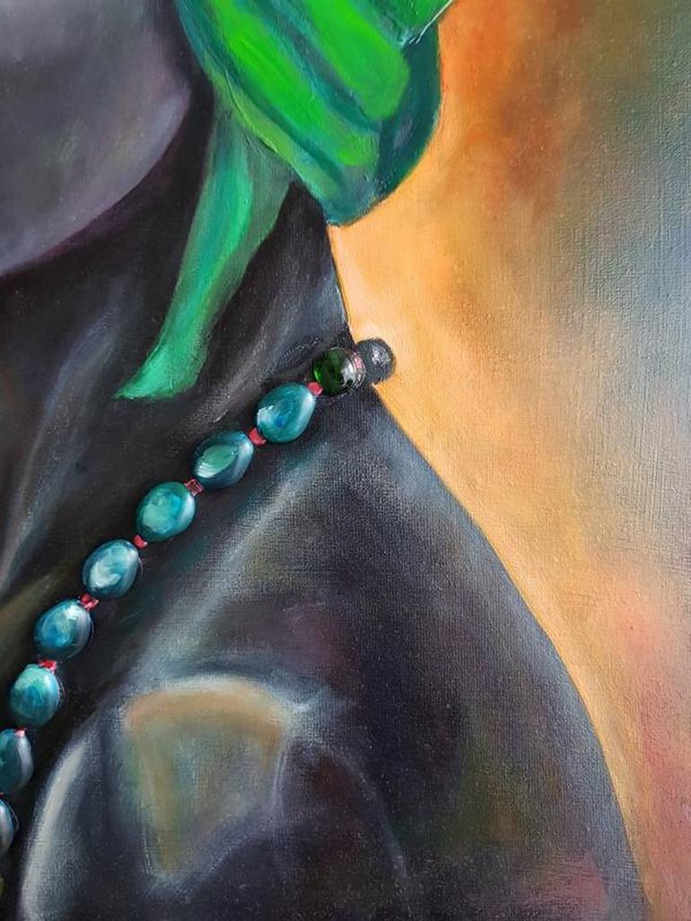 Original Art Deco Women Painting by Mila Mirosh