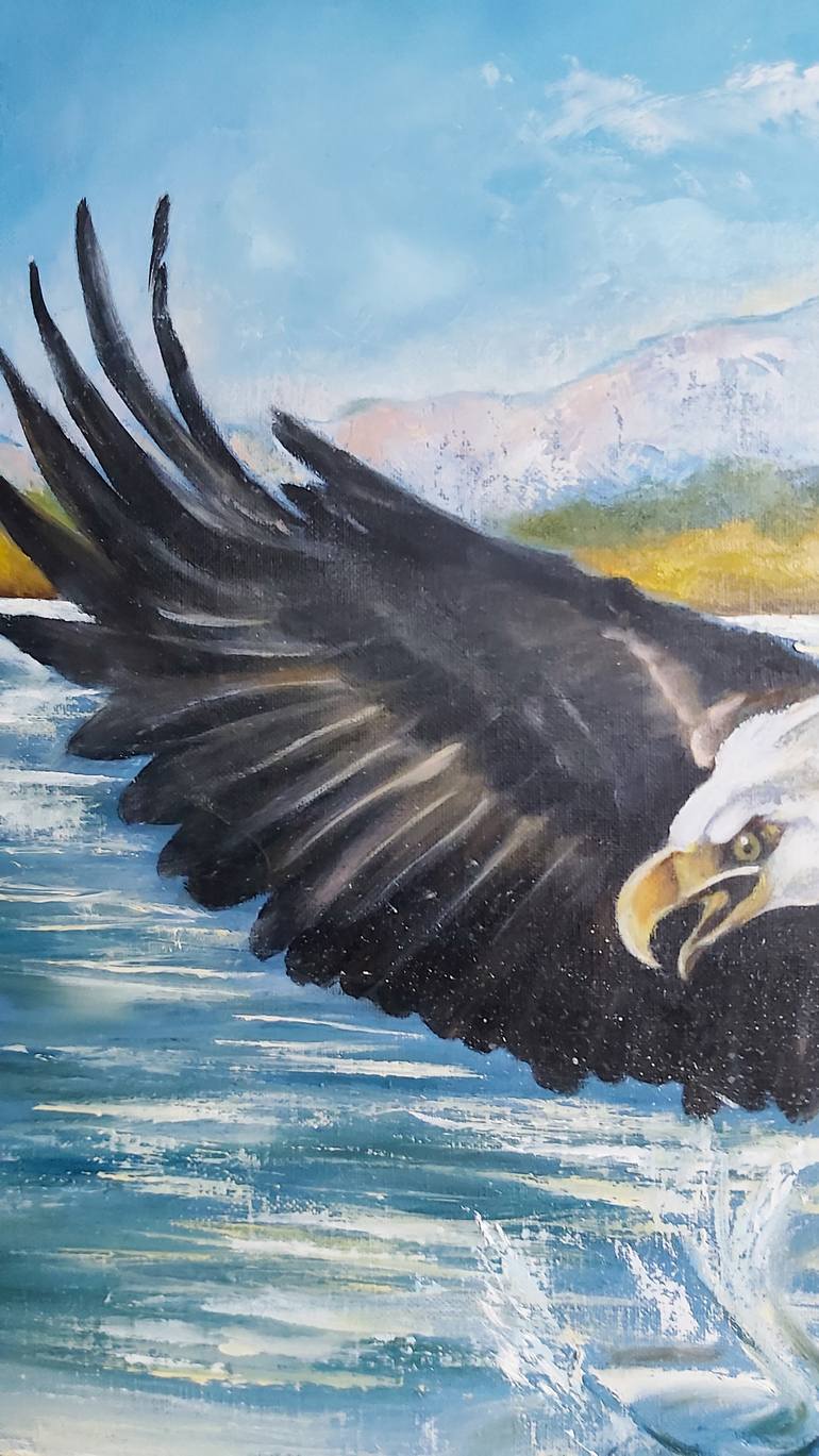 Original Abstract Animal Painting by Mila Mirosh