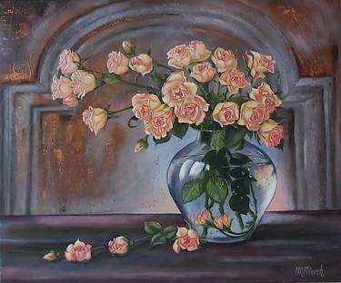 Original Fine Art Floral Paintings by Mila Mirosh