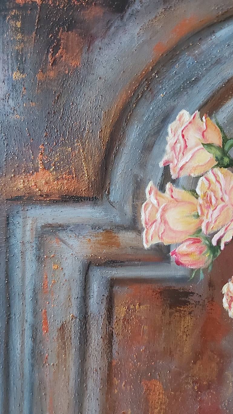 Original Fine Art Floral Painting by Mila Mirosh