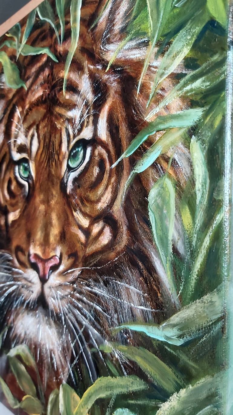 Original Art Deco Animal Painting by Mila Mirosh