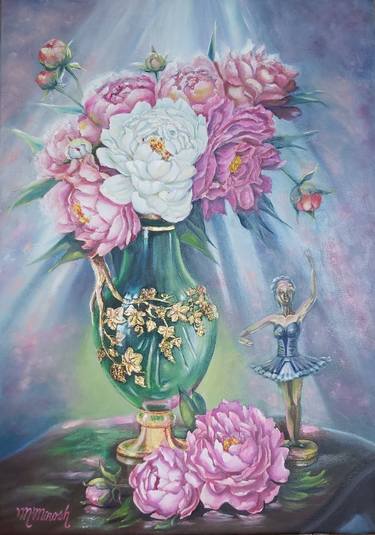 Original Floral Paintings by Mila Mirosh