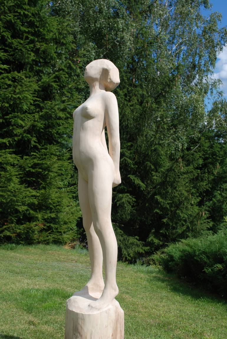 Original Figurative Body Sculpture by Ryszard Ignacy Piotrowski