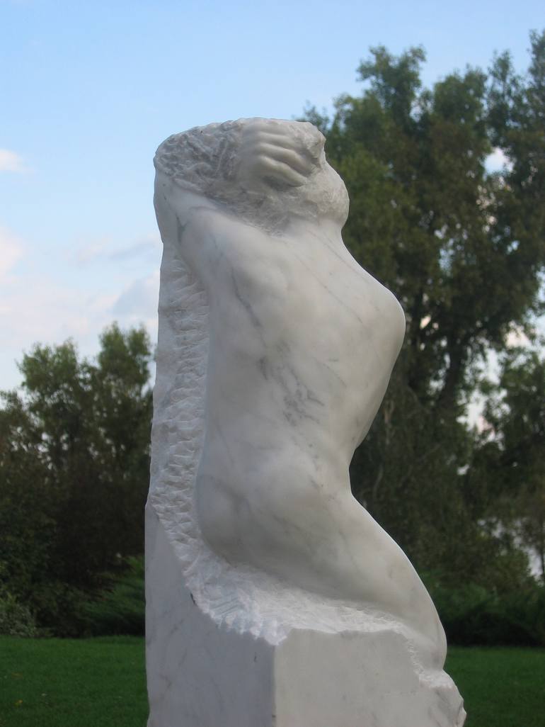 Original Figurative Body Sculpture by Ryszard Ignacy Piotrowski