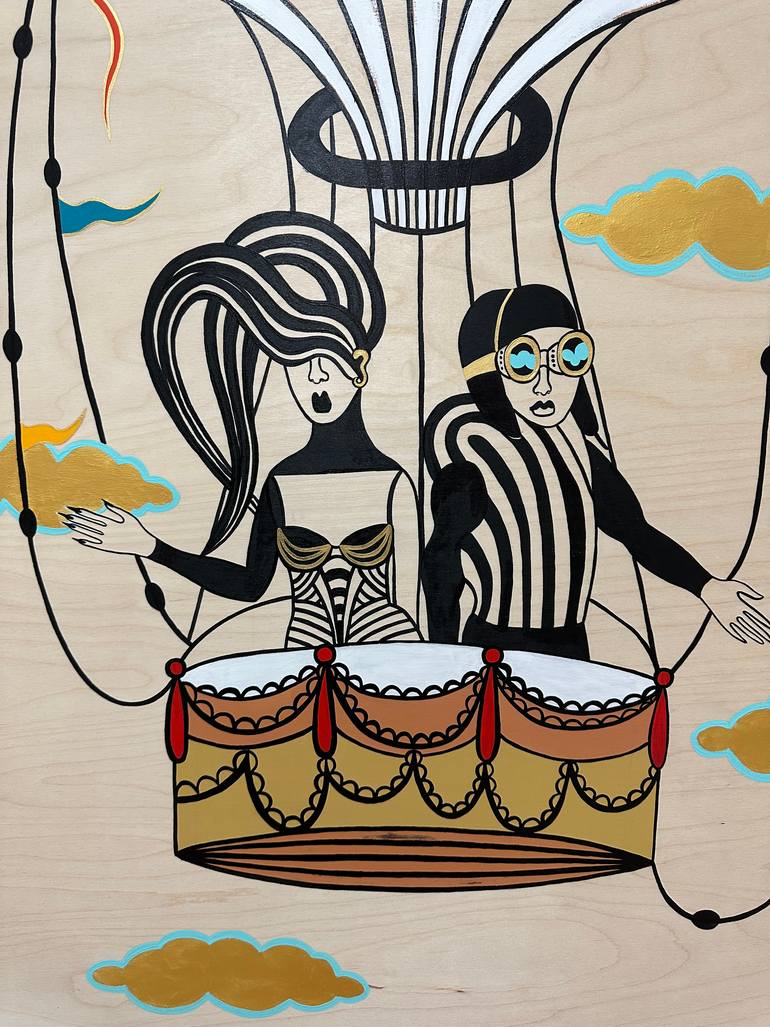 Original Contemporary Travel Painting by Diana Rosa