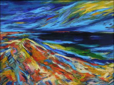 Original Expressionism Landscape Paintings by Ivo Beschorner