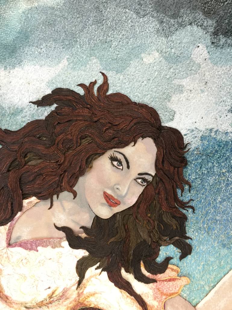 Original Modernism Pop Culture/Celebrity Painting by Ahad Saadi