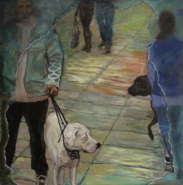 Original Dogs Paintings by Marina Tregubova