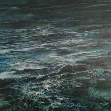 Print of Abstract Seascape Paintings by Judith Devey