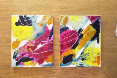 Original Abstract Paintings by Heidi Moultrie