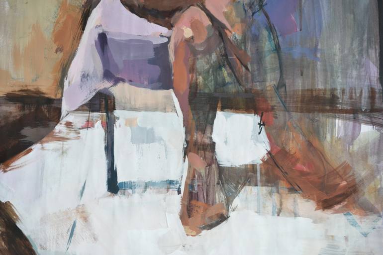 Original Other Nude Painting by Charalampos Cholopoulos