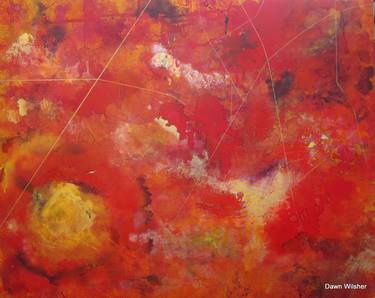 Print of Abstract Expressionism Abstract Paintings by Dawn Wilsher