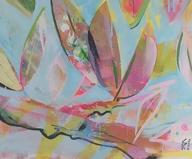 Original Abstract Expressionism Nature Paintings by Siobhan Riordan