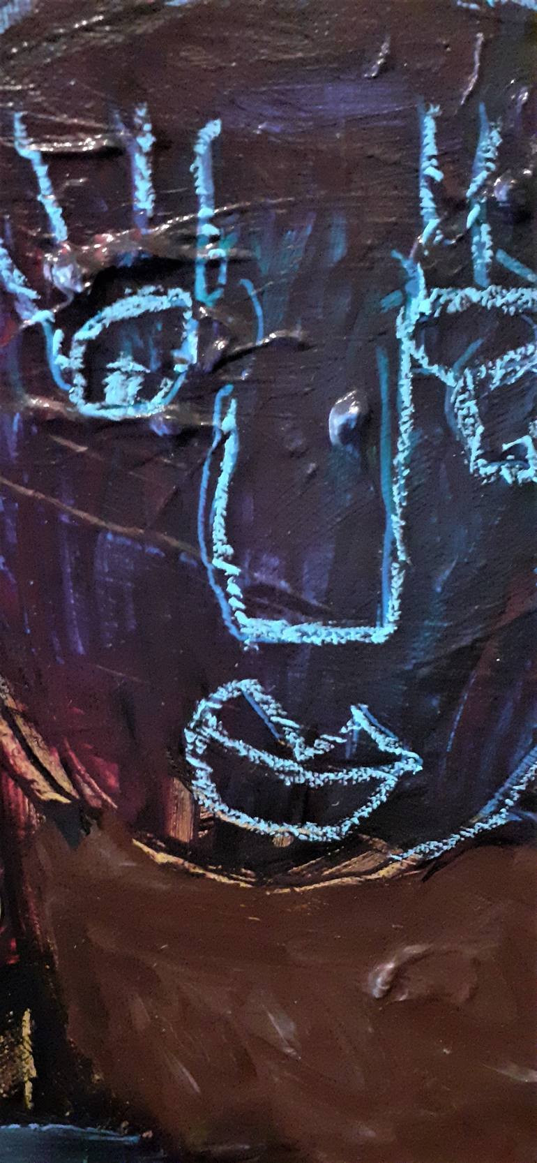 Original Expressionism Other Painting by Ronnie Nemorin