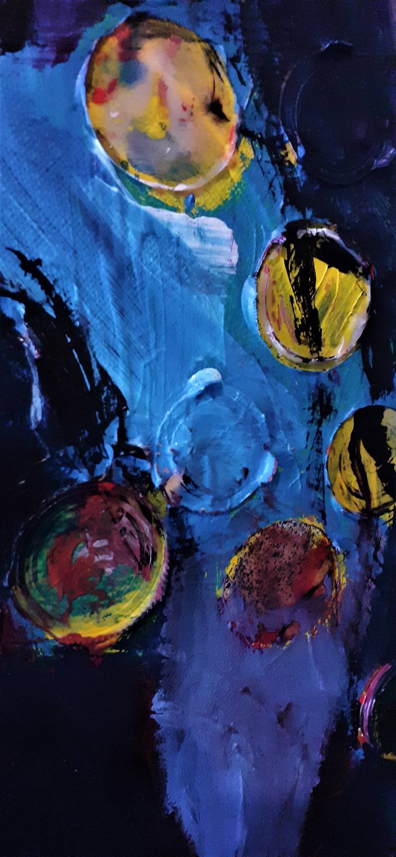 Original Expressionism Other Painting by Ronnie Nemorin