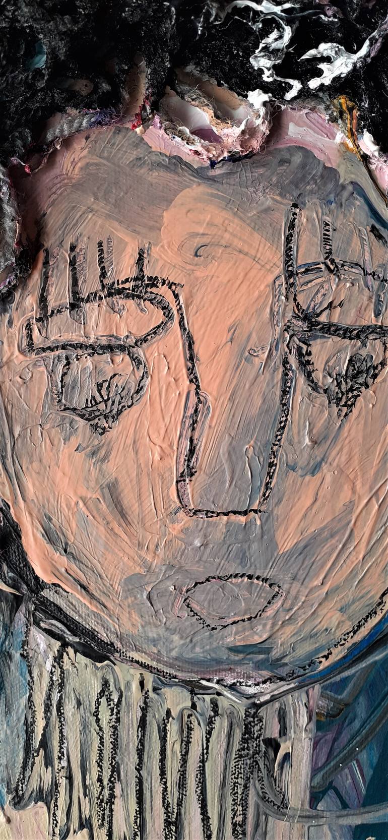 Original Expressionism Other Painting by Ronnie Nemorin