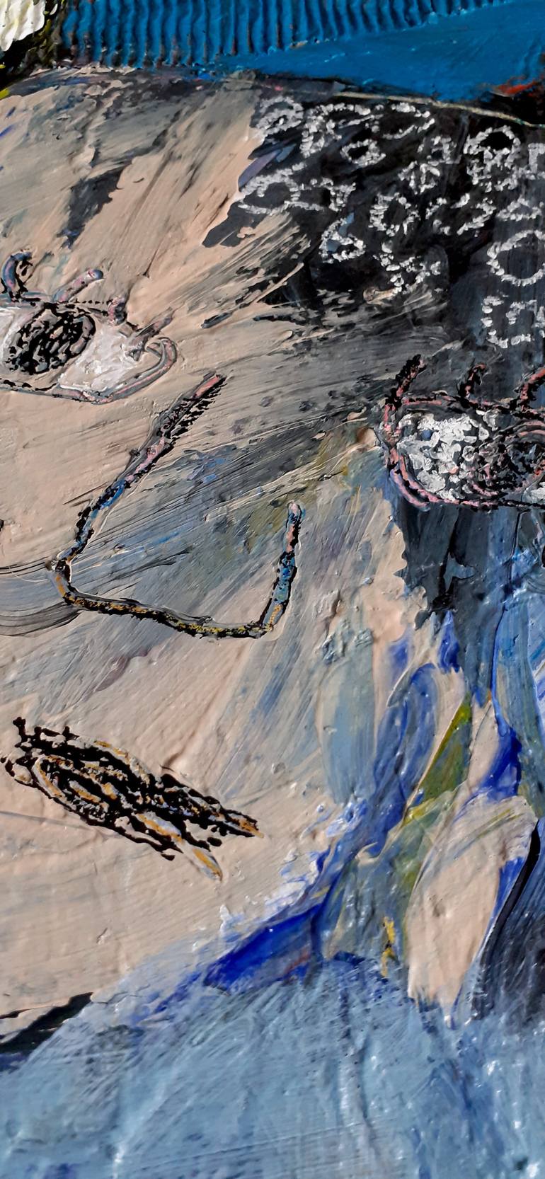 Original Expressionism Other Painting by Ronnie Nemorin