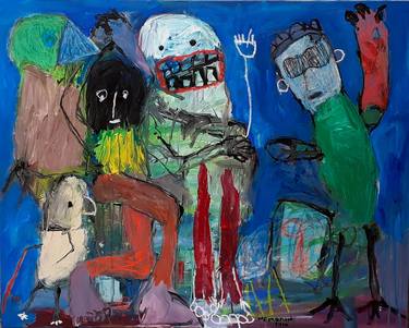 Original Expressionism World Culture Paintings by Ronnie NEMORIN