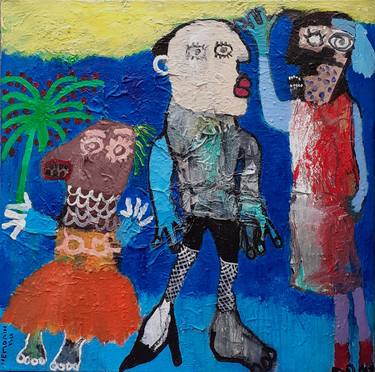 Original Expressionism Popular culture Paintings by Ronnie NEMORIN