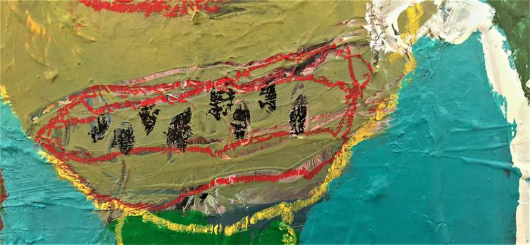 Original Expressionism Pop Culture/Celebrity Painting by Ronnie Nemorin