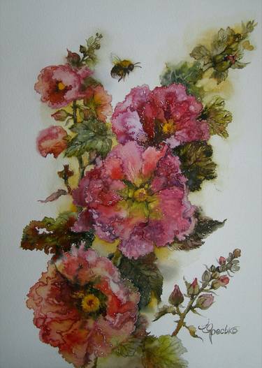 Print of Botanic Paintings by Irina Yaresko