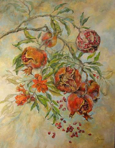 Print of Figurative Botanic Paintings by Irina Yaresko