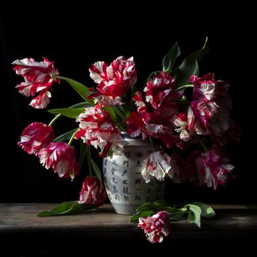 Vanitas with Estella Rjinveld Tulips - Limited Edition of 5 thumb