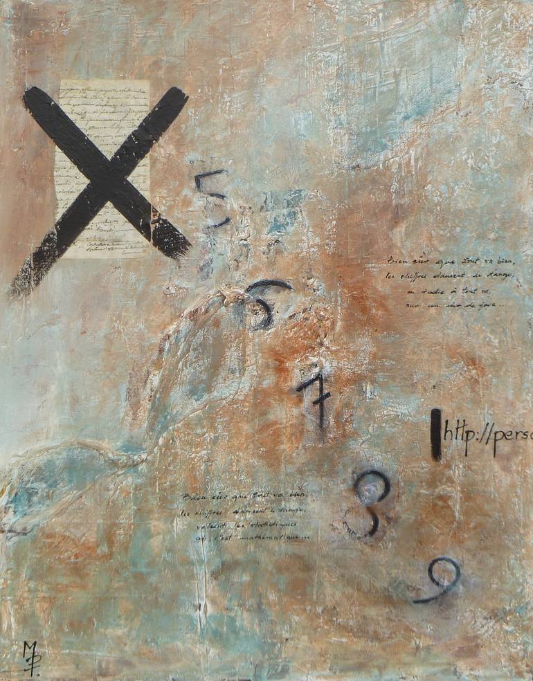 Original Abstract Paintings by Martine Pernelle-Troillard