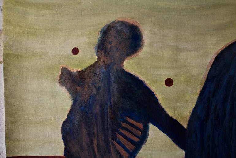 Original Abstract Expressionism Abstract Painting by Isaiah Moore