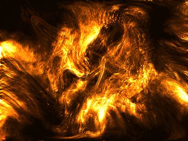 Fire Lair. Abstaction Photography Digital Art thumb