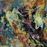 Untitled.Abstract Expressionism Painting on Paper by Isaiah Moore
