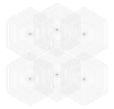 Print of Geometric Digital by Bill Cho