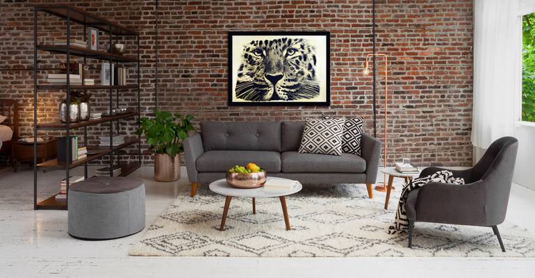 Original Illustration Animal Painting by Chamindra De S Abeyewickreme