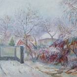 Winter morning by Bohdan Yermakov