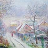 The first snow of winter by Bohdan Yermakov