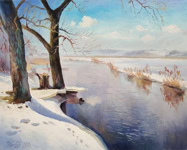 Print of Impressionism Water Paintings by Bohdan Yermakov