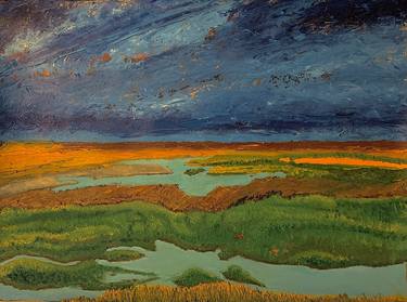 Original Impressionism Landscape Paintings by Michael Lewandowski