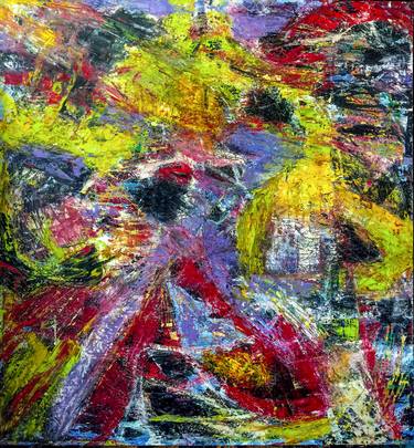Original Abstract Expressionism Abstract Paintings by Michael Lewandowski