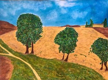 Original Impressionism Landscape Paintings by Michael Lewandowski